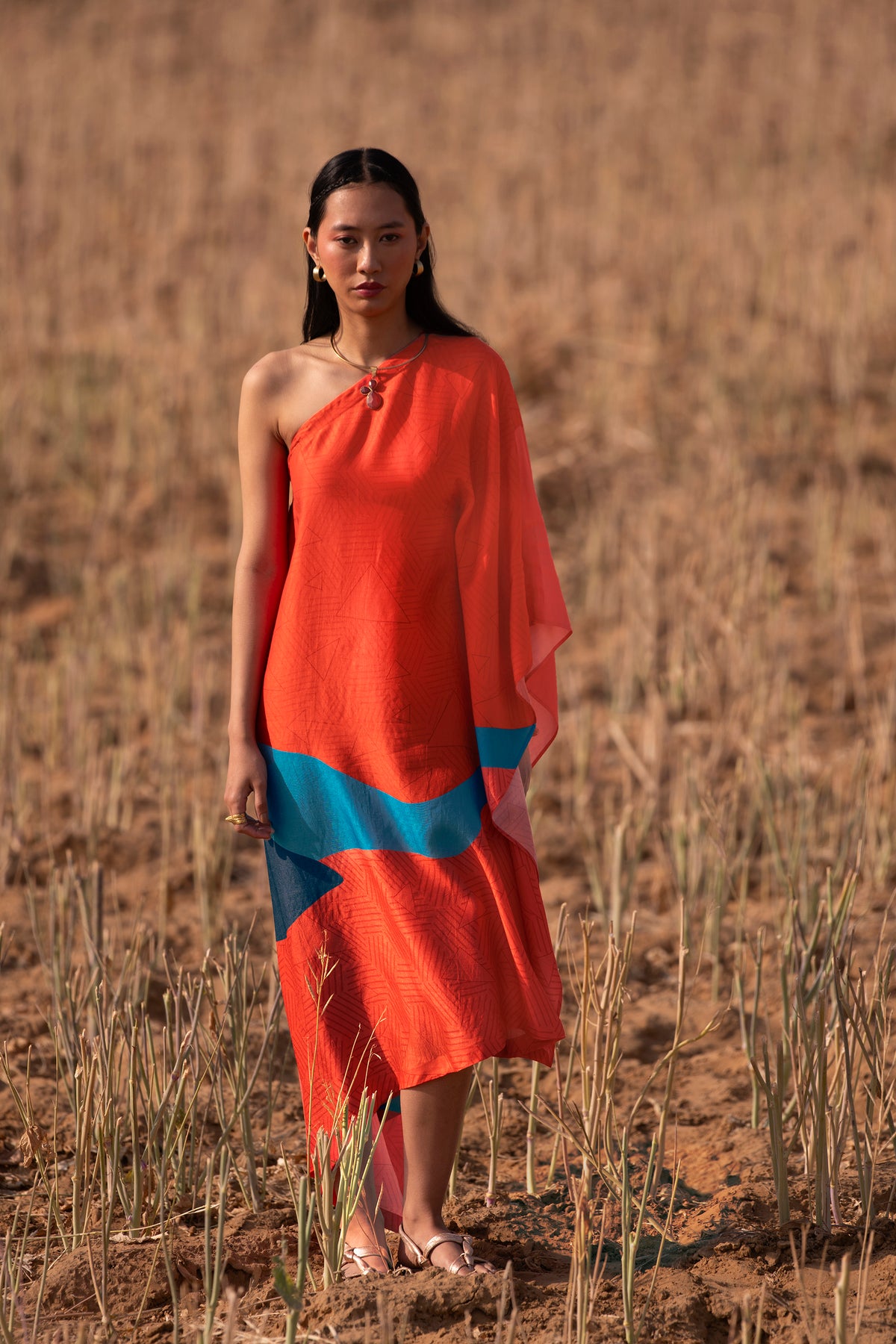 Prism Geometric Red