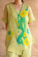 Prism Flowery Soft Green