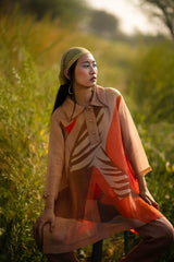 Prism Fern Brown & Orange
