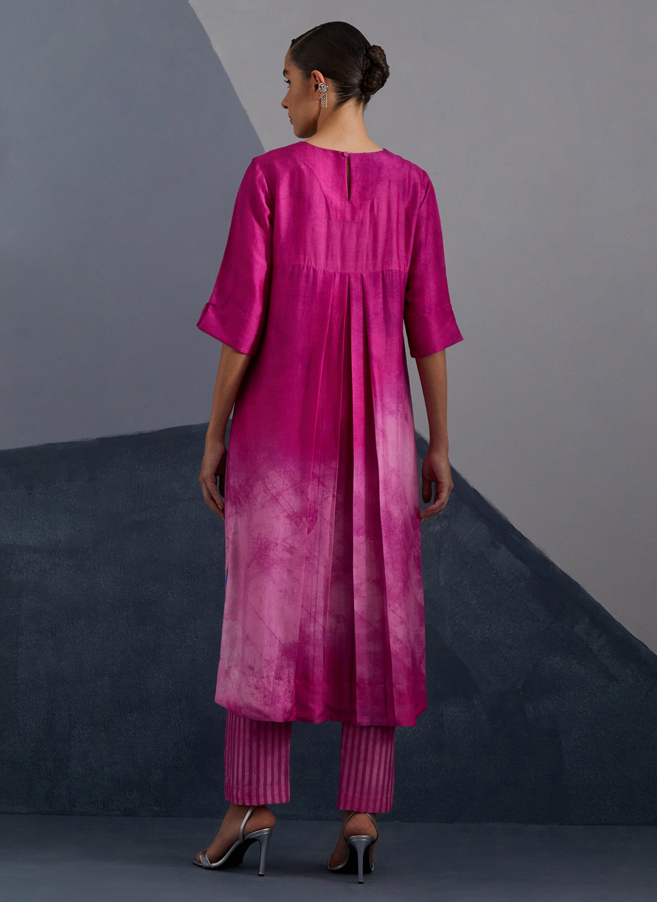 Vineyard Magenta Kurta Set