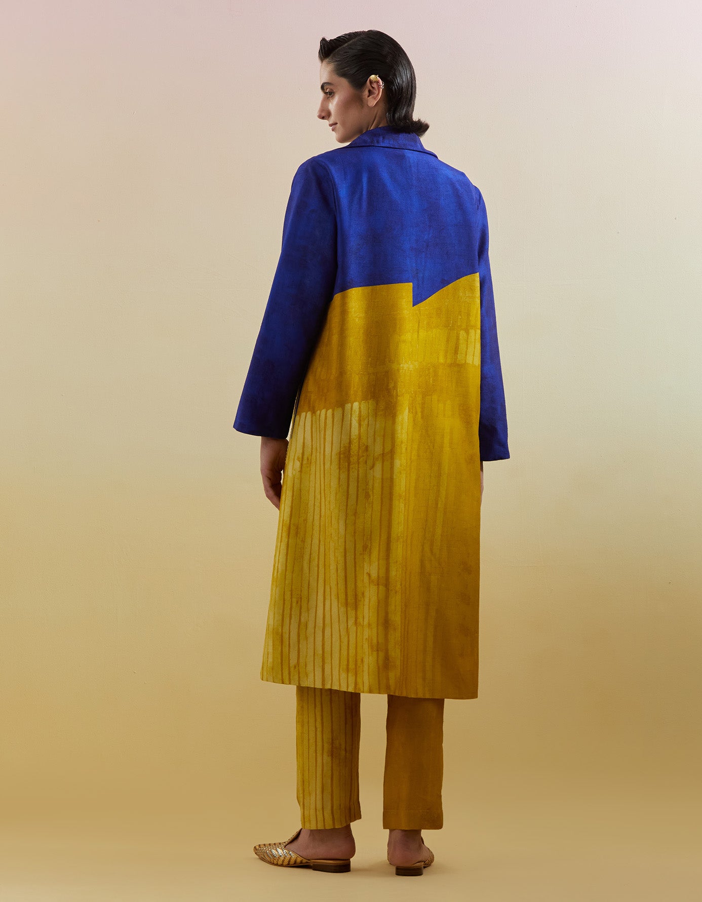 Omen Azure & Amber Jacket Set