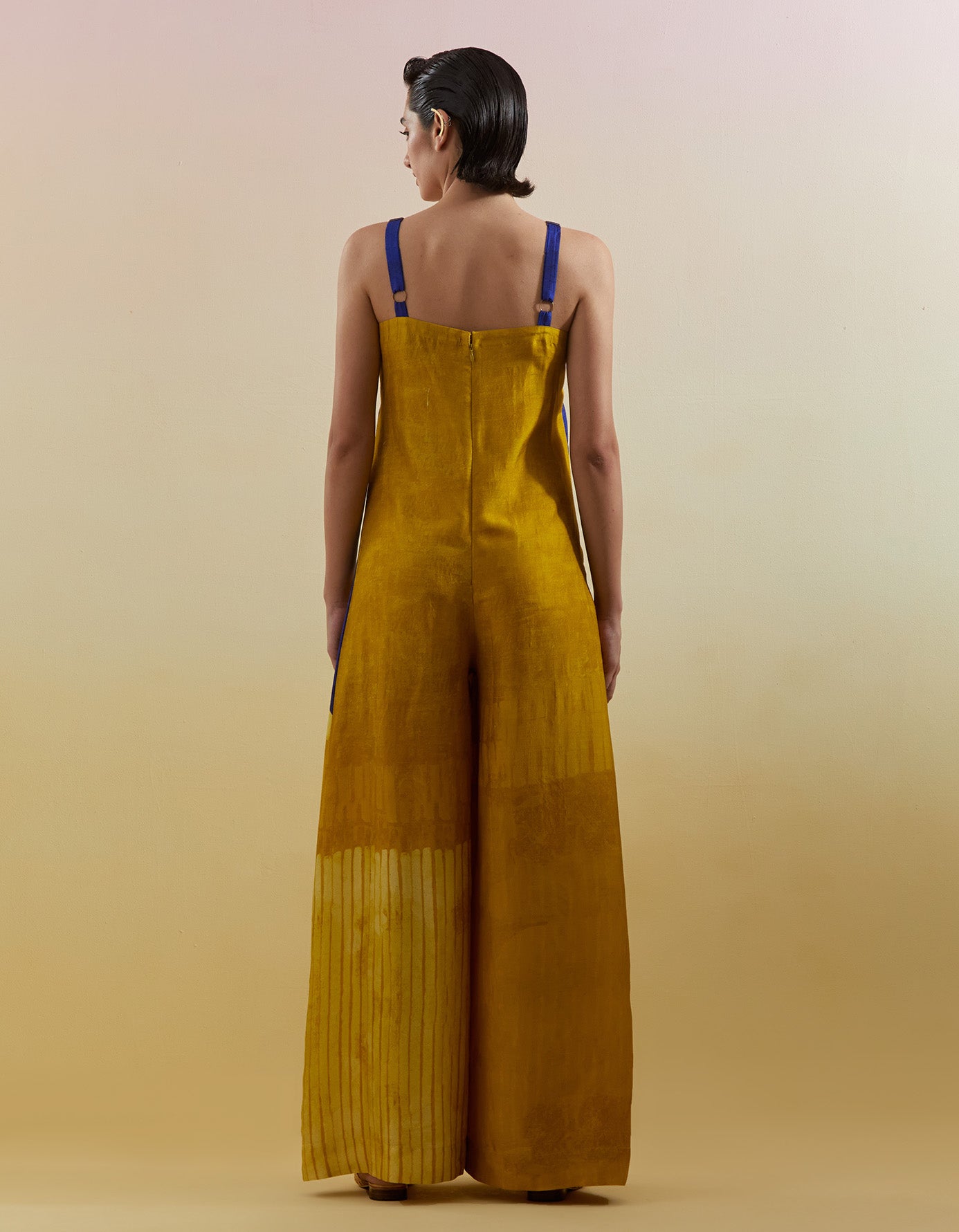 Omen Azure & Amber Jumpsuit (w/o Jacket)