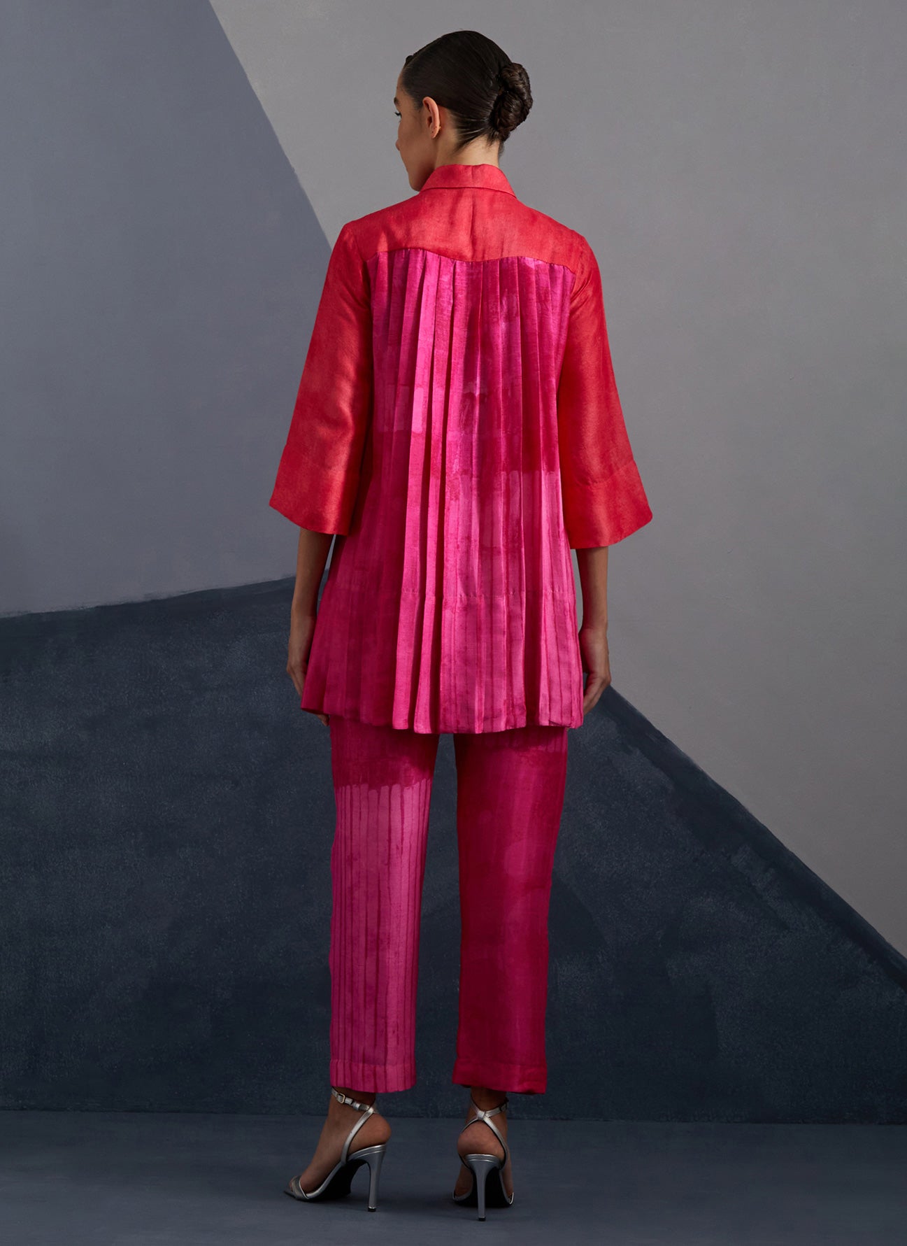 Omen Vermilion & Fuchsia Co-Ord Set