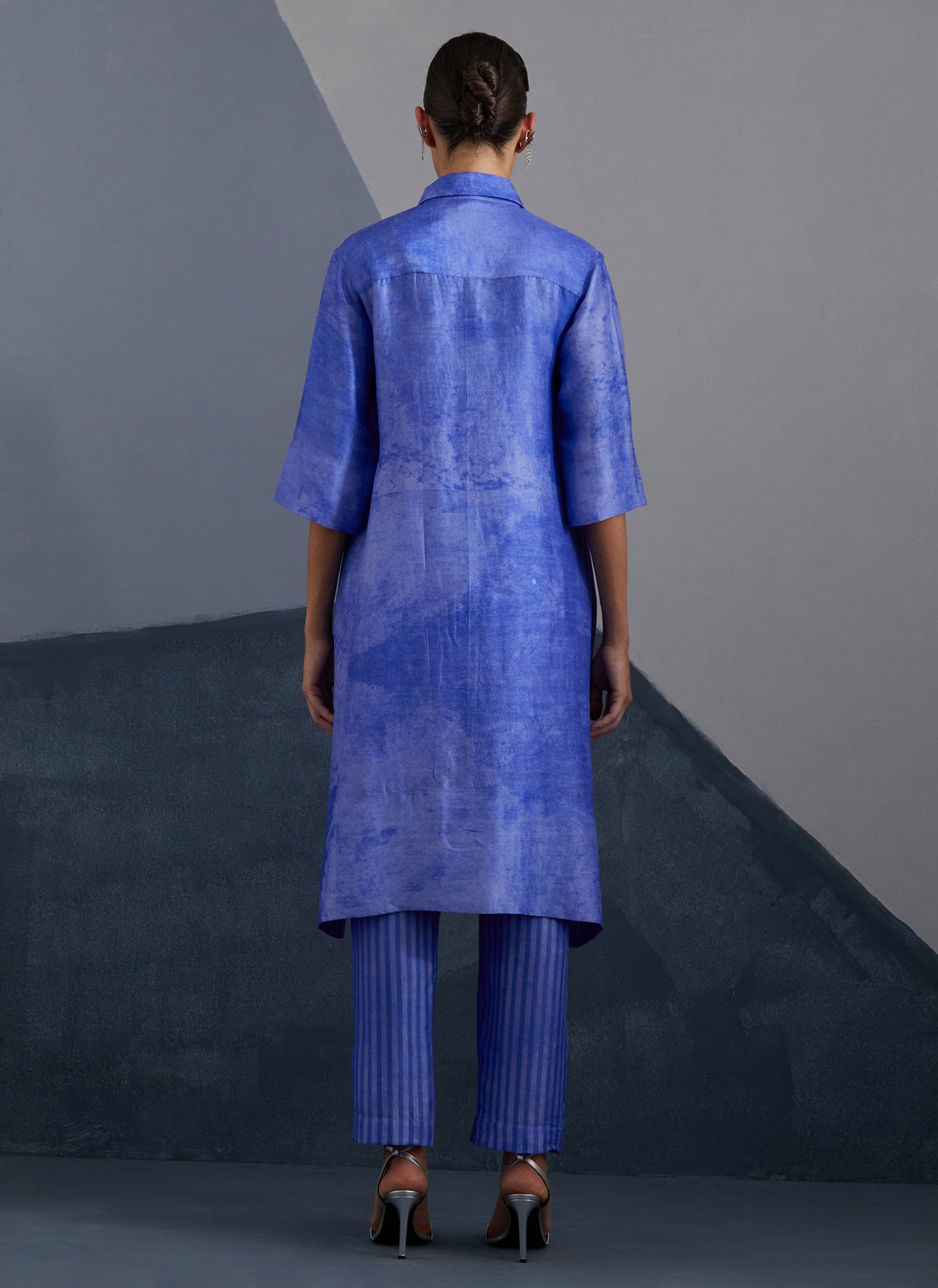 Vineyard Cobalt Blue Kurta Set
