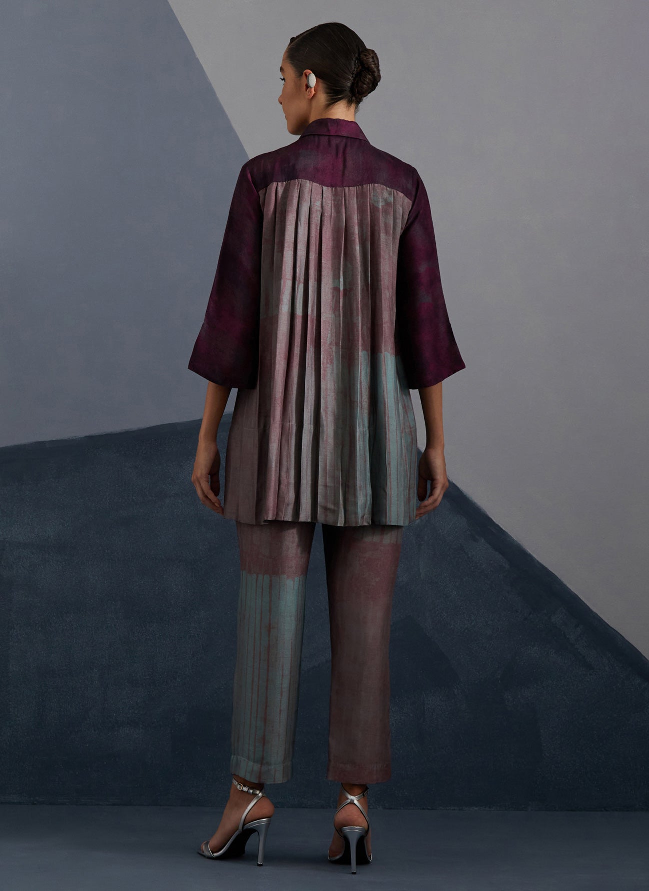 Omen Aubergine & Teal Co-Ord Set