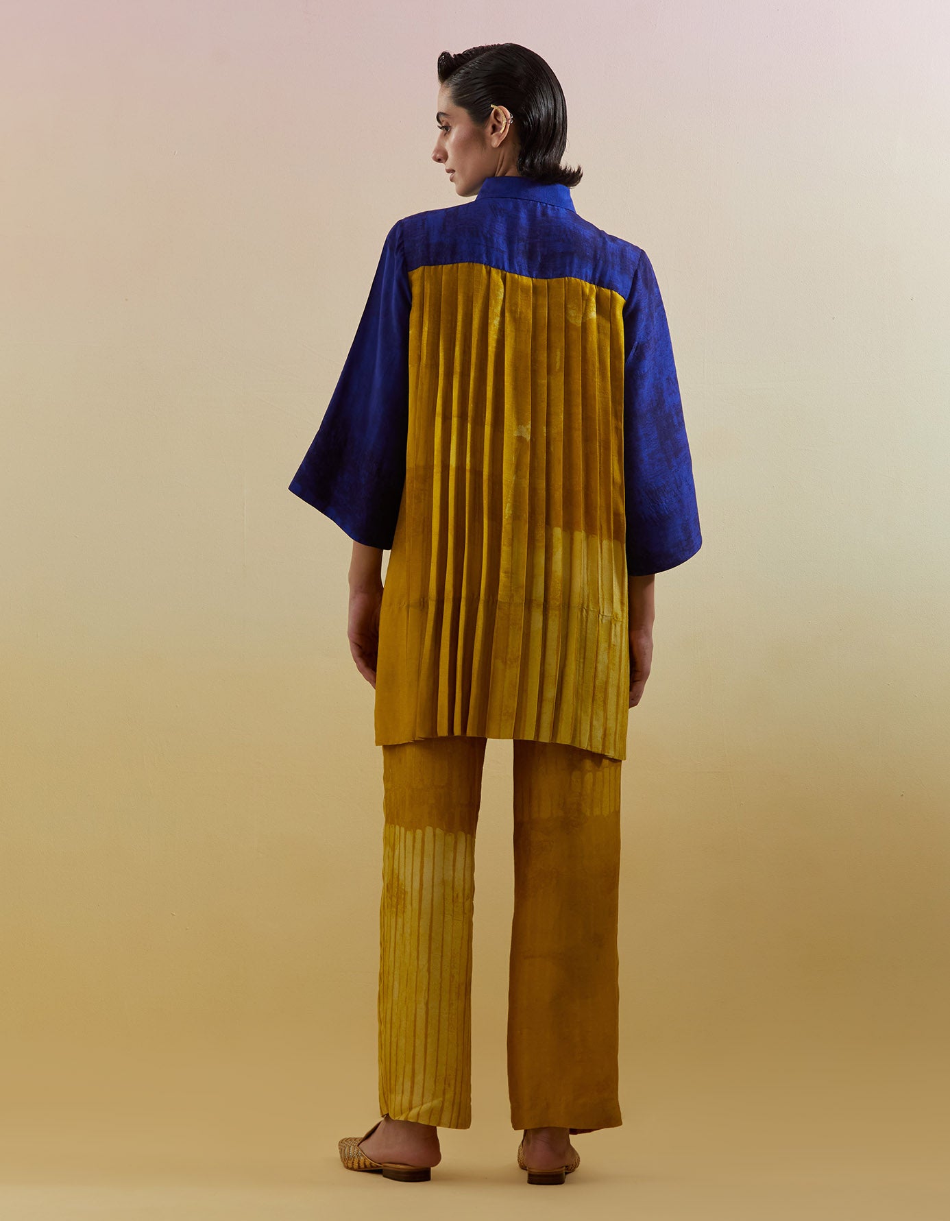 Omen Azure & Amber Co-Ord Set