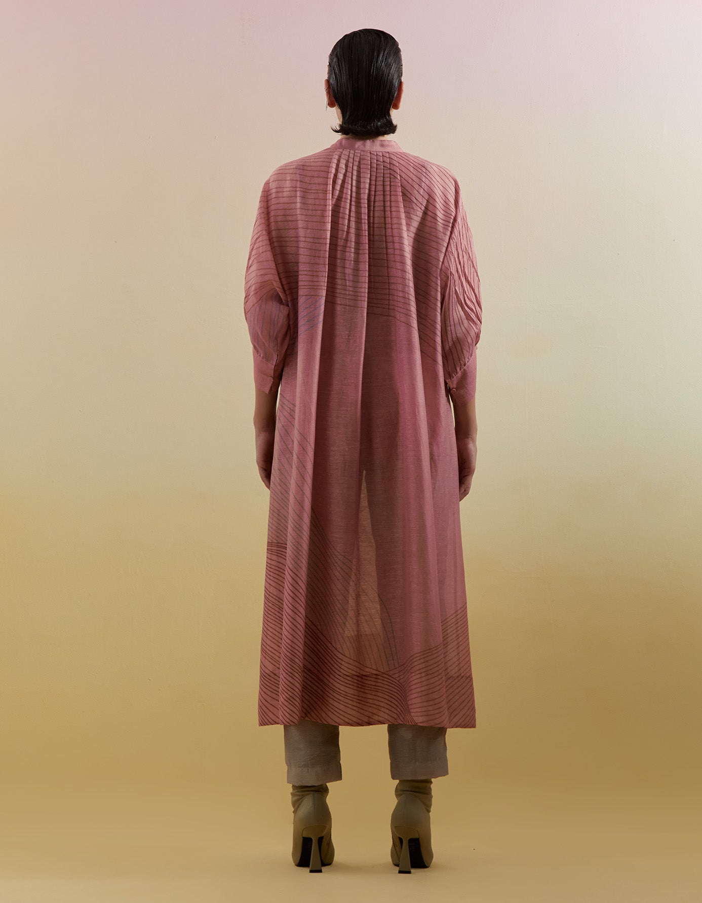 Gliss Dusty Pink Kurta Set