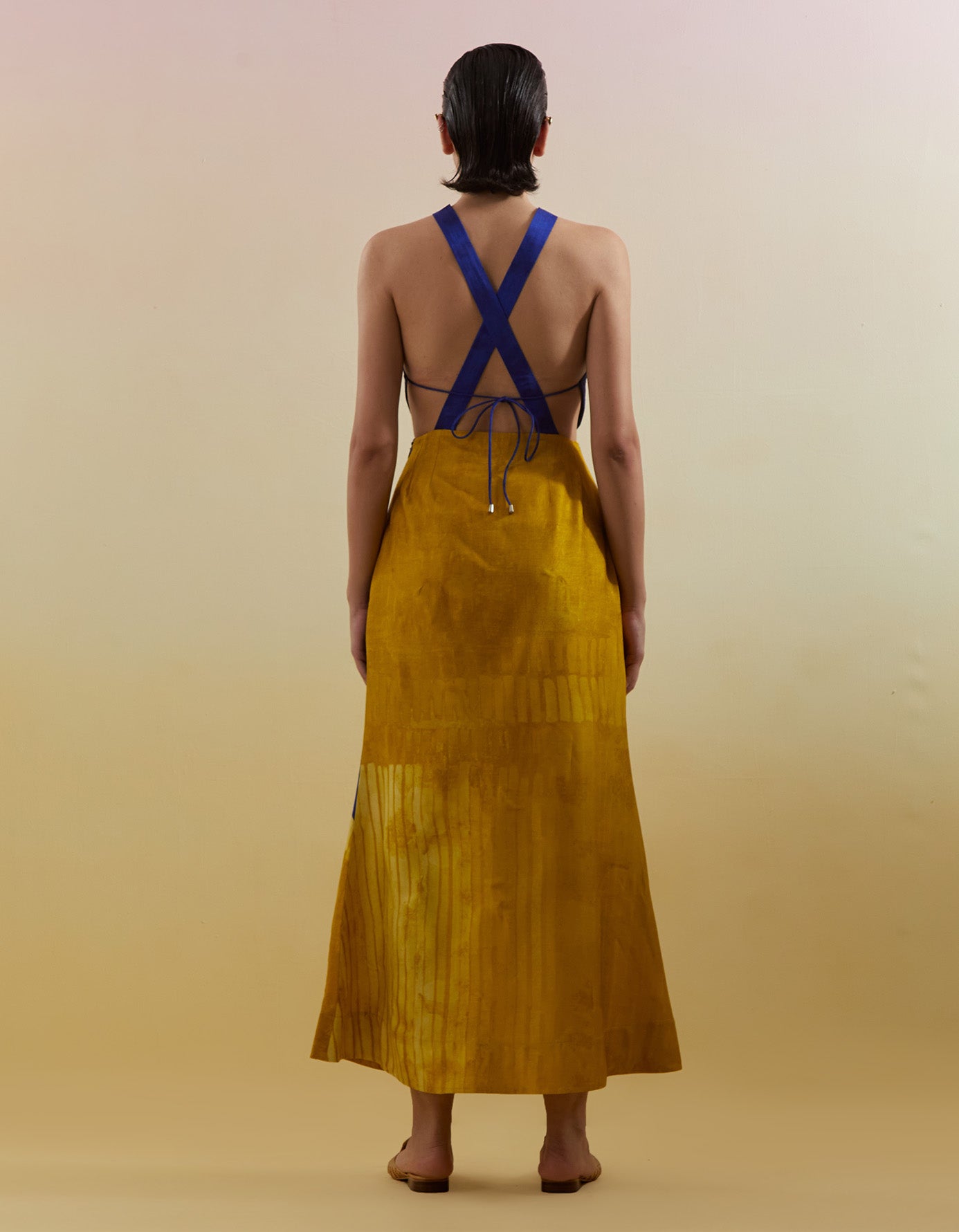 Omen Azure & Amber Dress